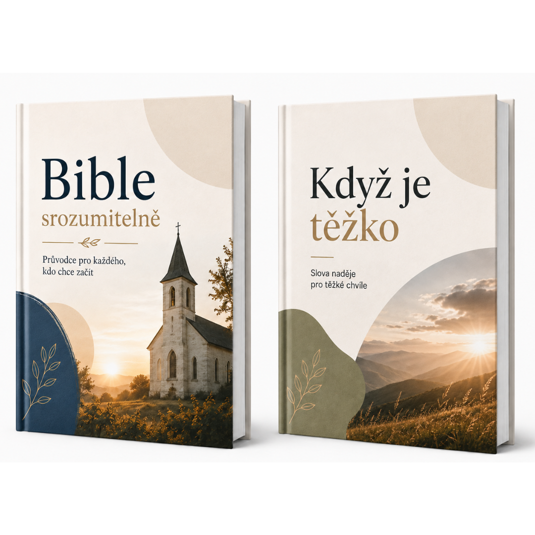 SADA DVOU E-KNIH – BIBLE SROZUMITELNĚ + KDYŽ JE TĚŽKO
